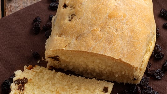 Σταφιδόψωμο με Πορτοκάλι