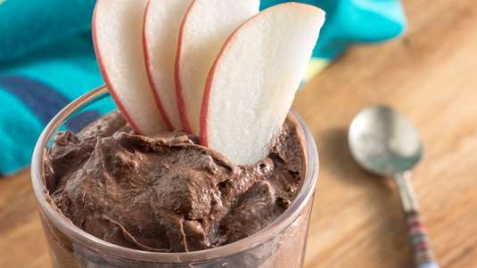 Moυς Στιγμής με Σοκολάτα και Μήλο