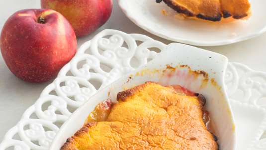 Μαγική Καραμελωμένη Πουτίγκα Νεκταρίνι