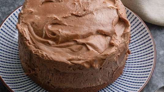 Cheesecake με Πραλίνα Φουντουκιού