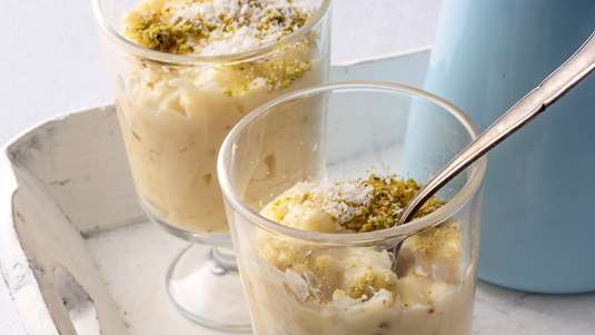 Εύκολη Κρέμα Αμυγδάλου με Καρύδα