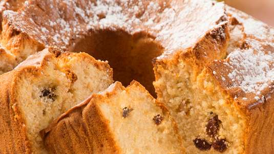 Κέικ με Μέλι, Πορτοκάλι και Σαφράν