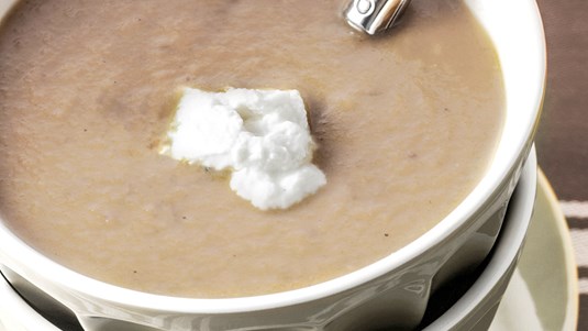 Σούπα Βελουτέ με Κάστανα