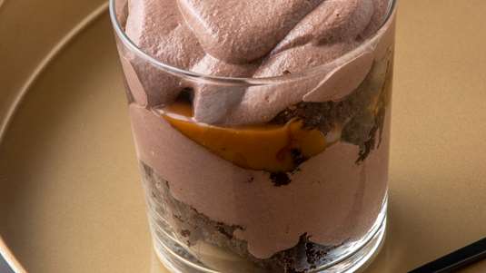 Triffle Σοκολάτας με Καραμέλα Γάλακτος