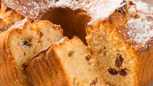 Πίτα-Κέικ με Πορτοκάλι και Σαφράν