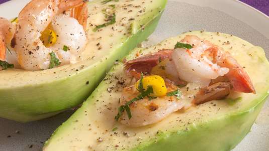 Αβοκάντο, Ψητές Γαρίδες και Βινεγκρέτ Lime