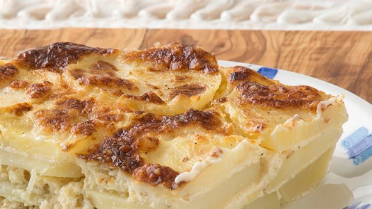 Πατάτες Ογκρατέν με Μπεσαμέλ