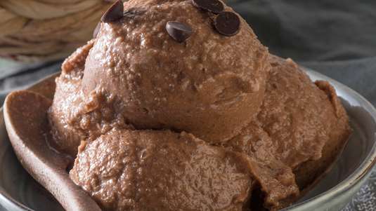 Σορμπέ Μπανάνα - Σοκολάτα