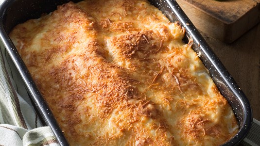 Λαζάνια με Κοτόπουλο και Πέστο Βασιλικού