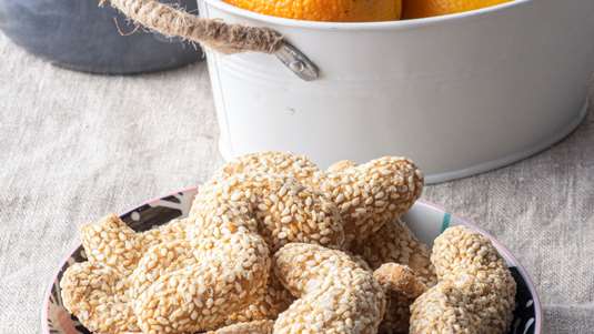 Σαμιώτικα Παξιμαδάκια Πορτοκαλένια