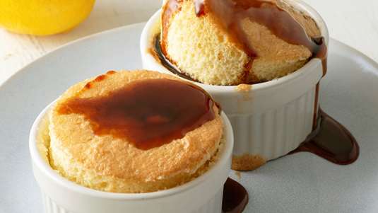 Σουφλέ Λεμόνι με Σος Πετιμέζι