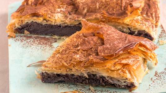 Μπουγάτσα με Κρέμα Σοκολάτας