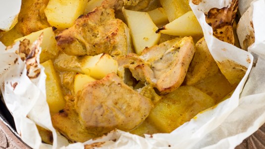 Κοτόπουλο με Μαγιονέζα και Μουστάρδα στο φούρνο