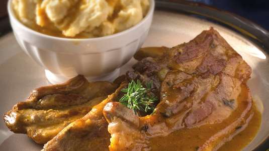 Χοιρινές Πανσέτες με Πορτοκάλι και Μέλι