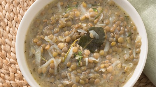 Αρωματική Σούπα με Φακές