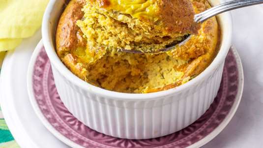 Σουφλέ με Καρότο και Μυρωδικά