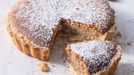 Τάρτα με Καρύδια