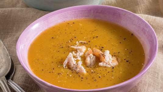 Κολοκυθόσουπα με Κοτόπουλο