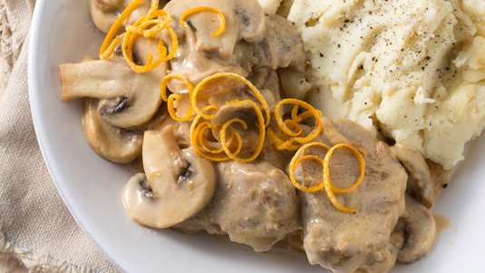 Ψαρονέφρι με Σάλτσα Μουστάρδας