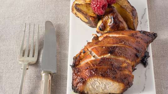 Φιλέτο Γαλοπούλας με Αρωματικό Γλάσο