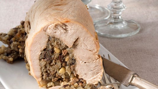 Γεμιστό Στήθος Γαλοπούλας