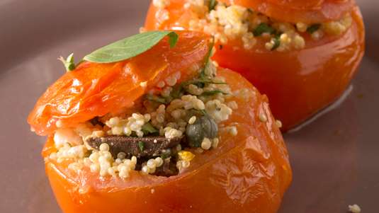 Γεμιστές Ντομάτες με Κινόα