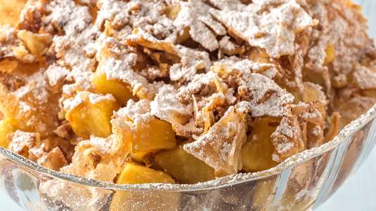 Τραγανή Μηλόπιτα στο Λεπτό