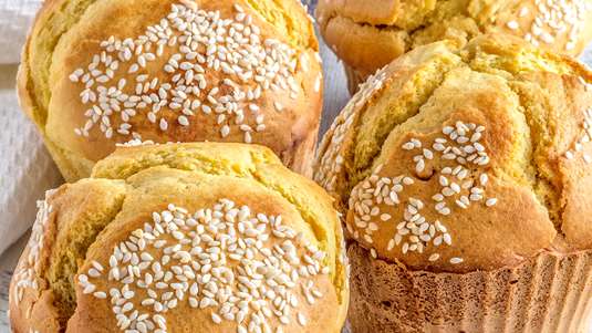 Μικρά Κέικ με Ανθότυρο και Πορτοκάλι