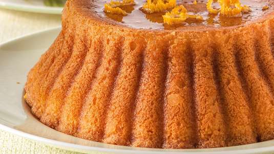 Σιροπιαστό Κέικ Πορτοκαλιού