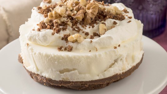 Τούρτα με Μπισκότα, Κρέμα και Μπανάνες