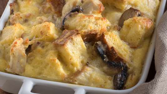 Κοτόπουλο με Μανιτάρια Ογκρατέν