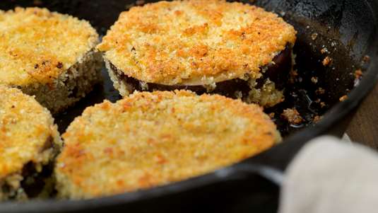 Λουκουμάδες Μελιτζάνας