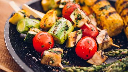 Ψητά Λαχανικά με Τυριά