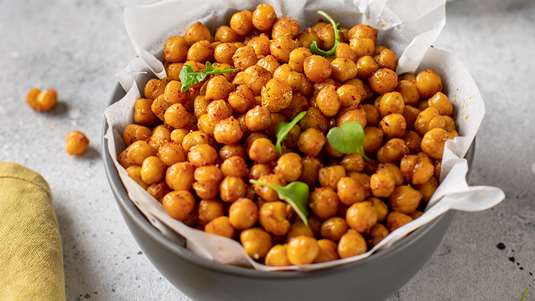 Ρεβίθια Ριγανάδα με Λεμόνι