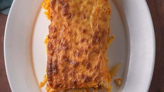 Παστίτσιο με Κρέμα από Κόκκινη Κολοκύθα