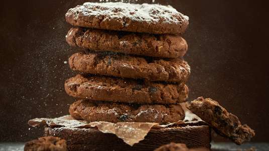 Μπισκότα Σοκολατένια Αφράτα