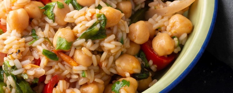 ΡΕΒΙΘΟΡΥΖΟ ΜΕ ΛΑΧΑΝΙΚΑ