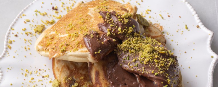 PANCAKES ΜΕ ΜΠΑΝΑΝΑ