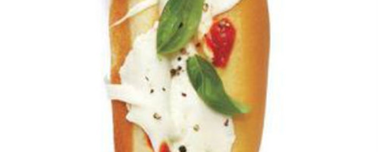 Hot dog σαν πίτσα 