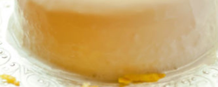 Πανακότα με γάλα καρύδας και limoncello
