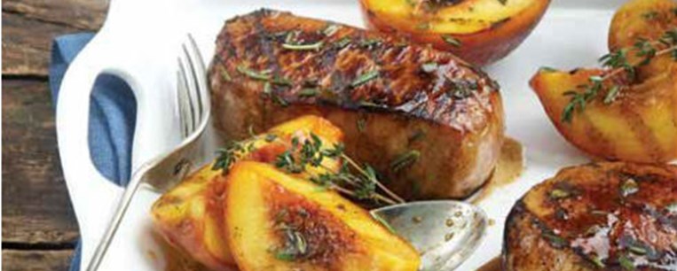 Τα φρούτα ταιριάζουν στο χοιρινό