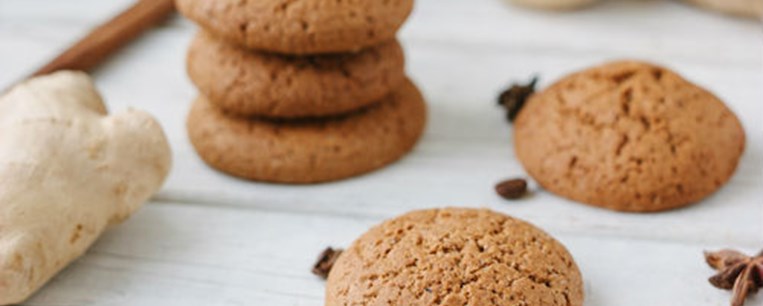 Cookies με τζίντζερ