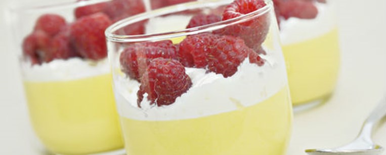 Πουτίγκα λεμονιού