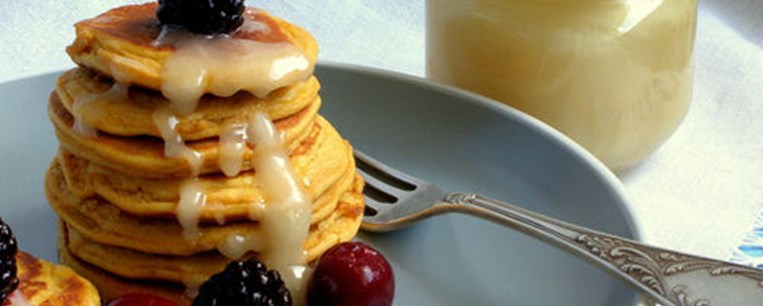 Pancakes με γλυκοπατάτα