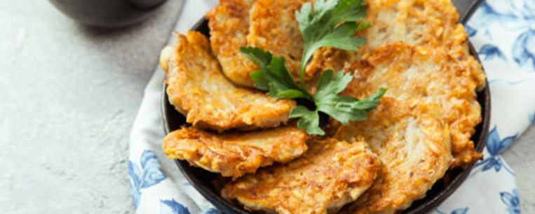 Λάτκες με πατάτα (Latkes)