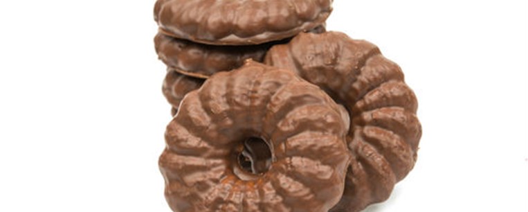 Κουλουράκια με κακάο και μαστίχα