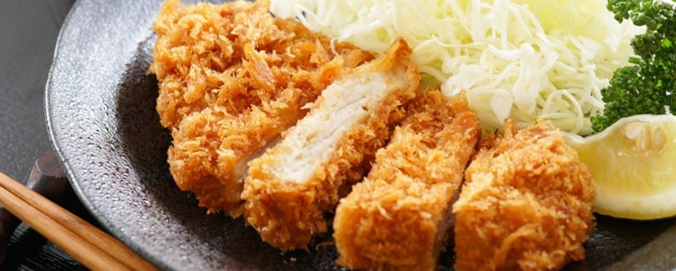 Tonkatsu (χοιρινά μπριζολάκια πανέ με panko)