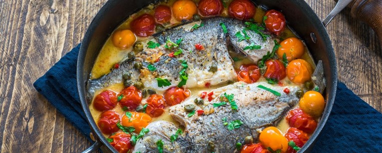 Τσιπούρα all’ aqua pazza