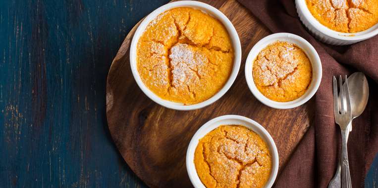 Τρία γλυκά με κολοκύθα