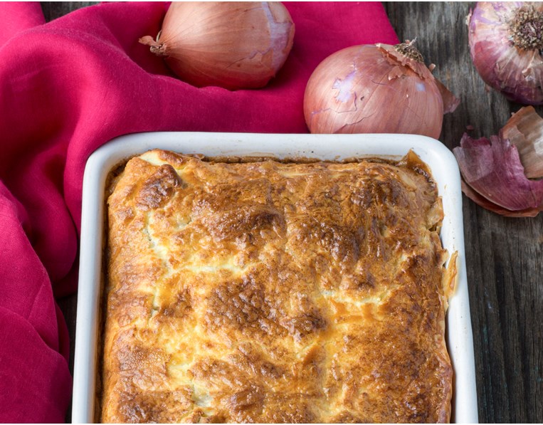 ΣΟΥΦΛΕ ΜΕ ΚΟΤΟΠΟΥΛΟ ΤΥΡΙΑ ΚΑΙ ΚΡΕΜΜΥΔΙ